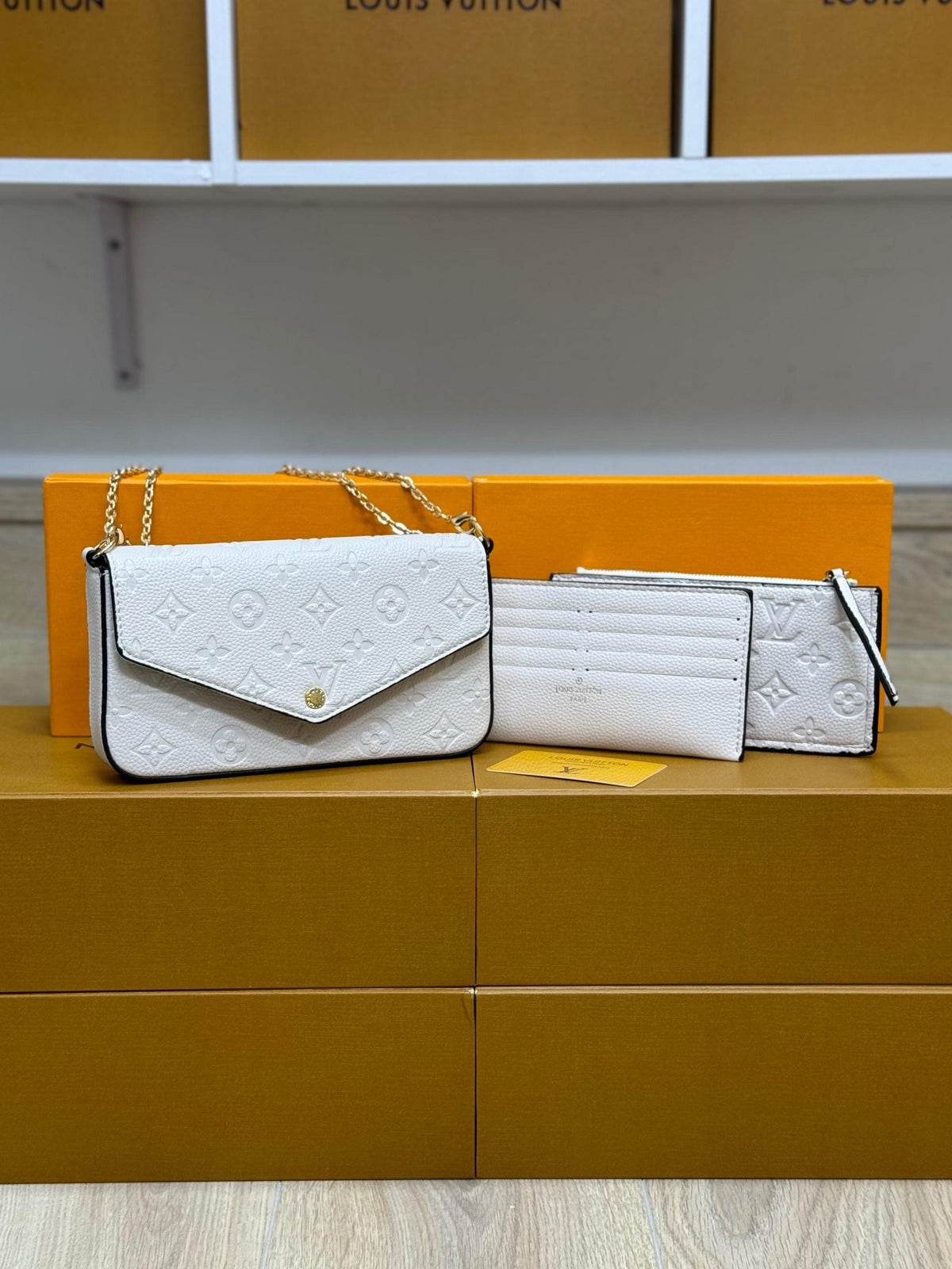 Bolso LOUIS VUITTON blanco mujer