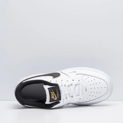 Nike Air Force blanco negro dorado