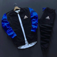 Chandal Adidas Negro y azul